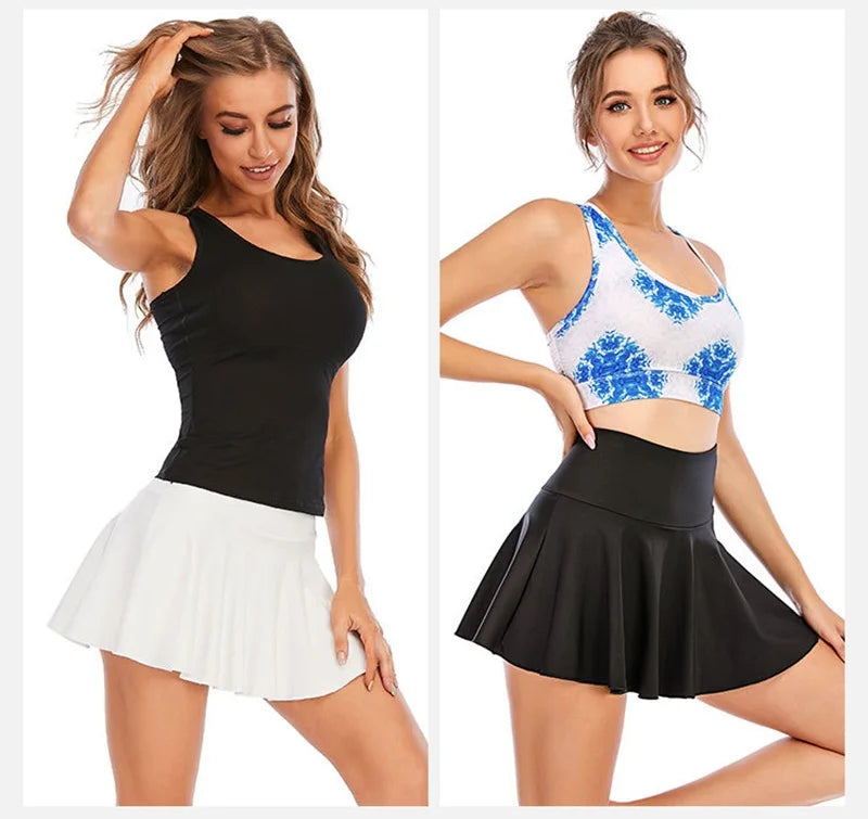 Tennis Skirts Women Golf Fitness Running Short Sport