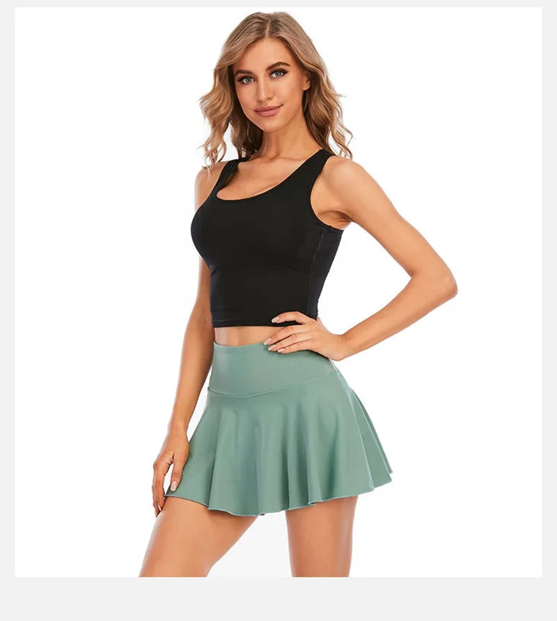 Tennis Skirts Women Golf Fitness Running Short Sport