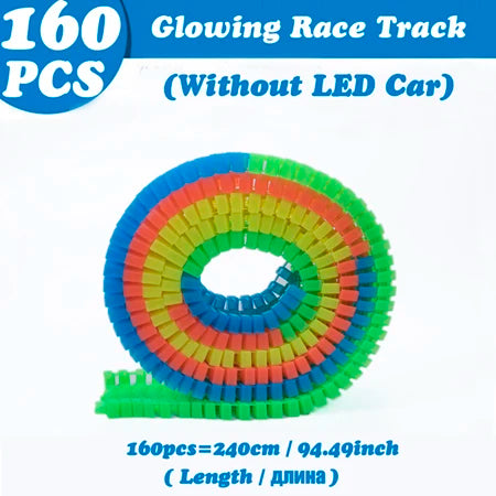 Magical Glowing Race Track Boys Girls Gift