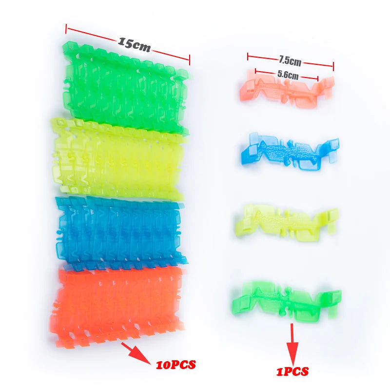 Magical Glowing Race Track Boys Girls Gift