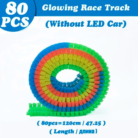 Magical Glowing Race Track Boys Girls Gift