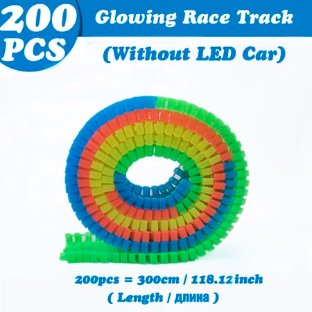 Magical Glowing Race Track Boys Girls Gift