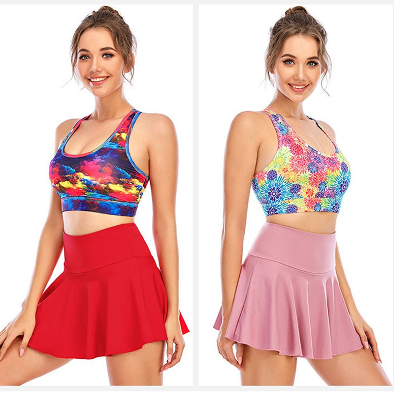 Tennis Skirts Women Golf Fitness Running Short Sport