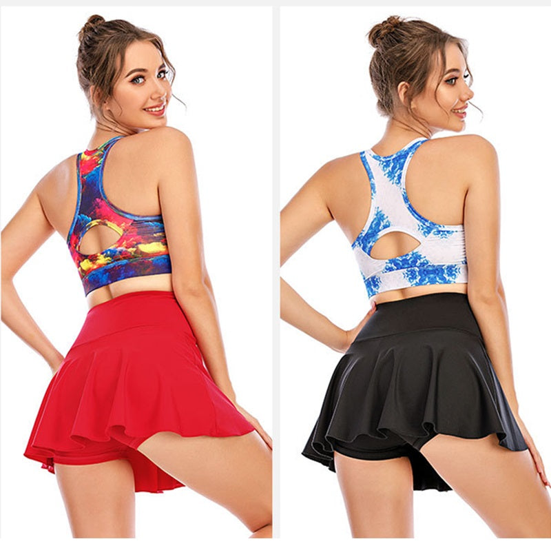 Tennis Skirts Women Golf Fitness Running Short Sport