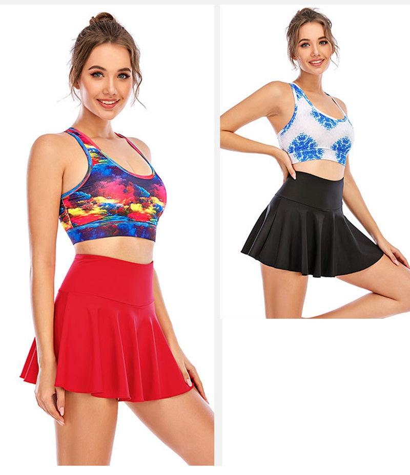 Tennis Skirts Women Golf Fitness Running Short Sport