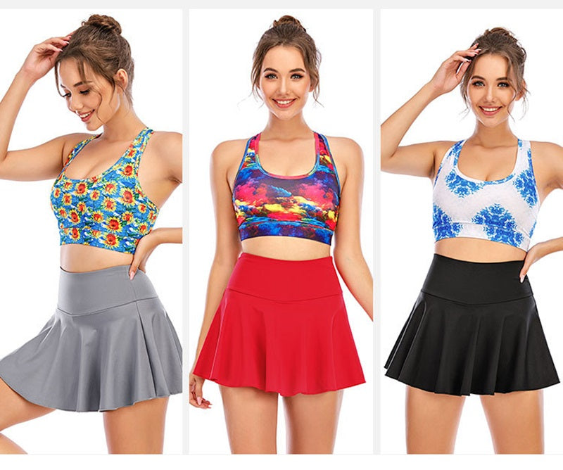 Tennis Skirts Women Golf Fitness Running Short Sport