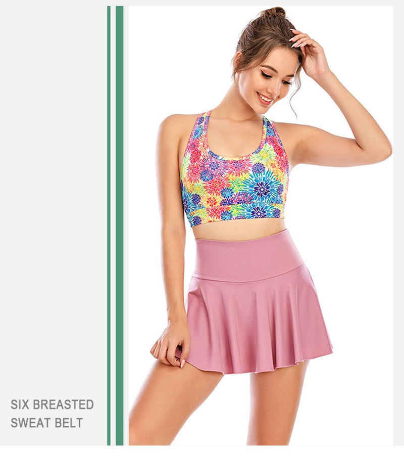Tennis Skirts Women Golf Fitness Running Short Sport