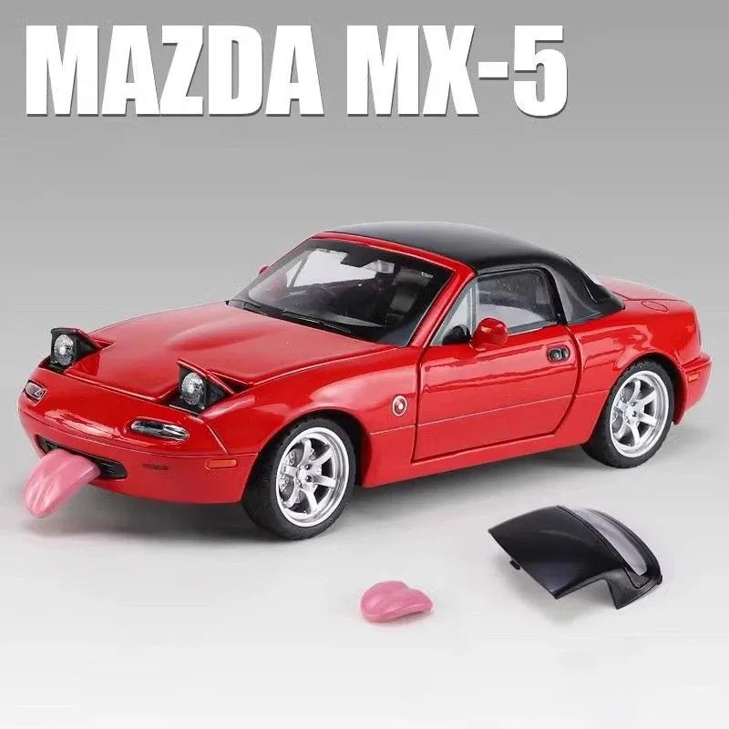 Mazda Miata Diecast Miniature Collection Children's Toy Gift