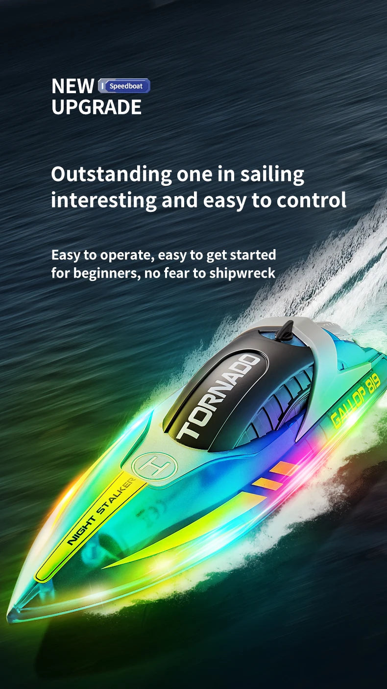 Water 2 Hours Endurance Speedboat Kids Toys Gifts
