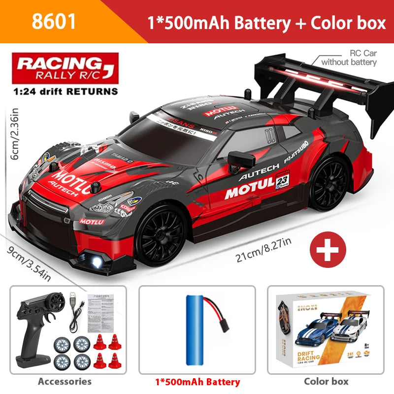 Mustang Remote Control Racing Car Replaceable Tire