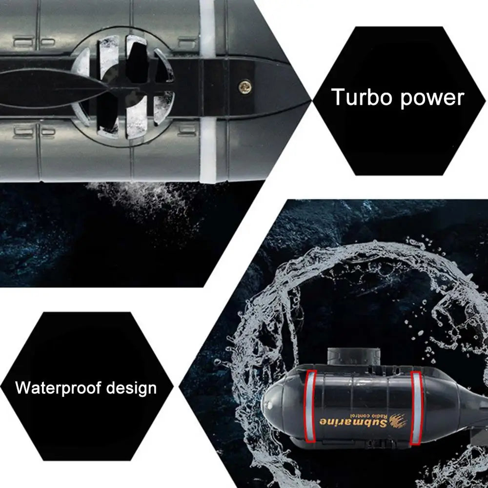 Remote Control Diving Model Boat RC Toy Gift