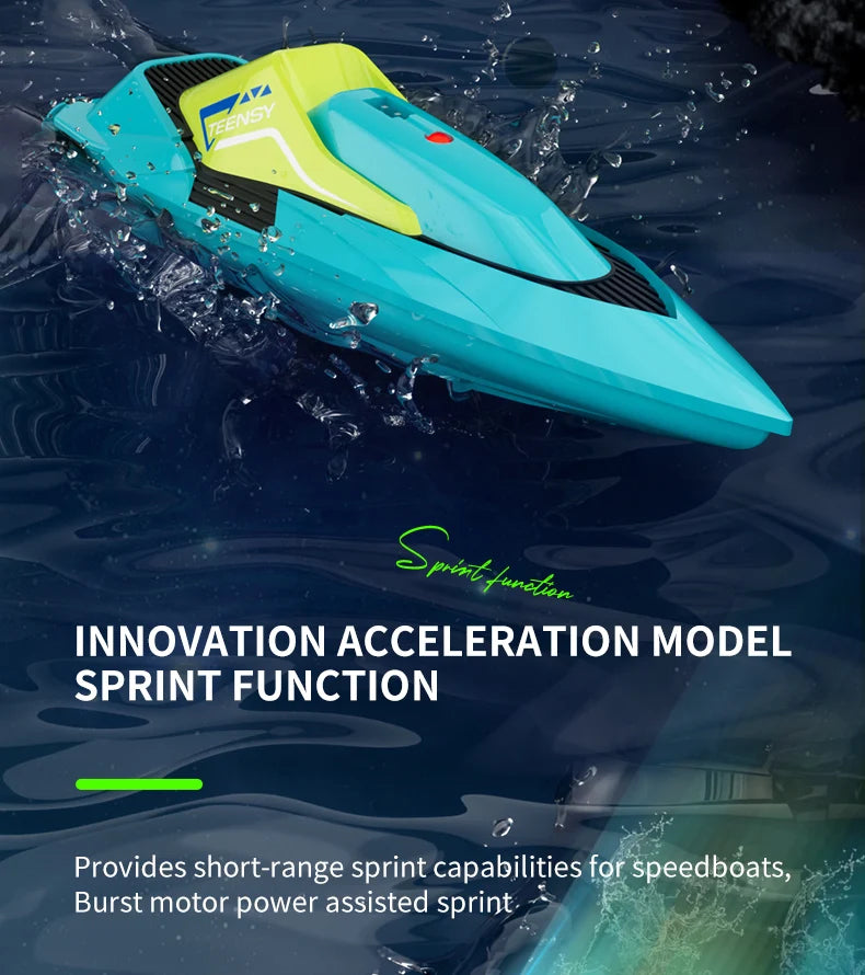 remote Racing Speedboat Summer Water Pool Toy