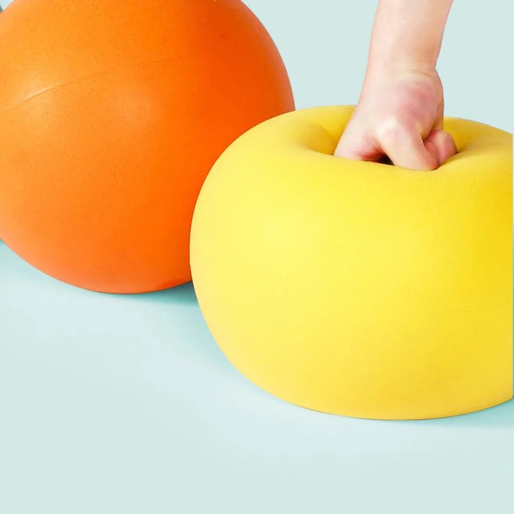 Silent Ball Bounce Squeezable Mute Bouncing Basketball