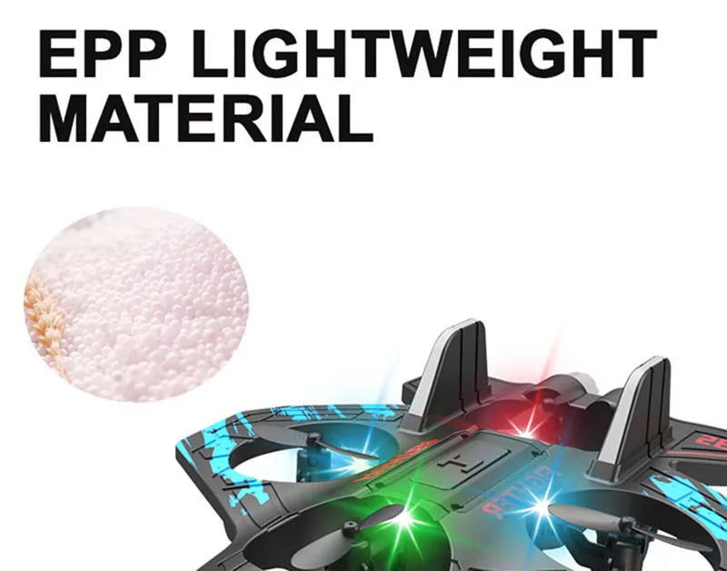 Remote Control Foam Fighter Airplane Toy With Light