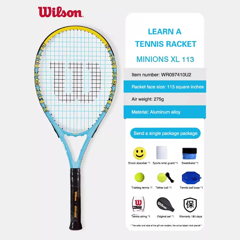 Wilson Professional Adults Beginner Carbon Elastic Tennis Racket