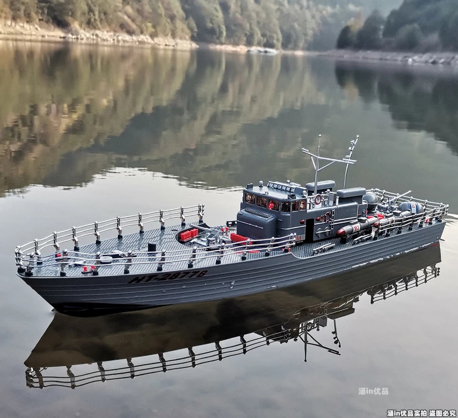 Electric Speedboat Military Toy Model Torpedo Ship