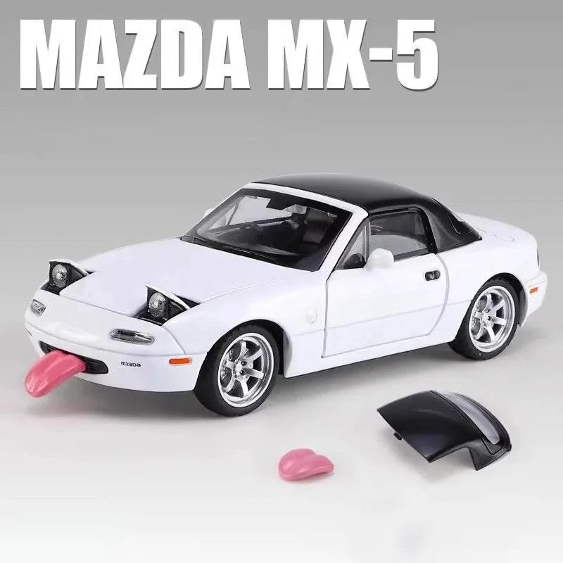 Mazda Miata Diecast Miniature Collection Children's Toy Gift