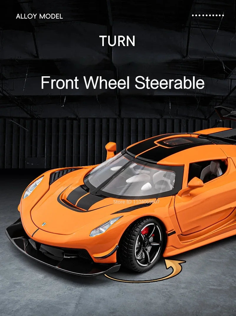 Diecast Light Music Sports Cars Gift Boys
