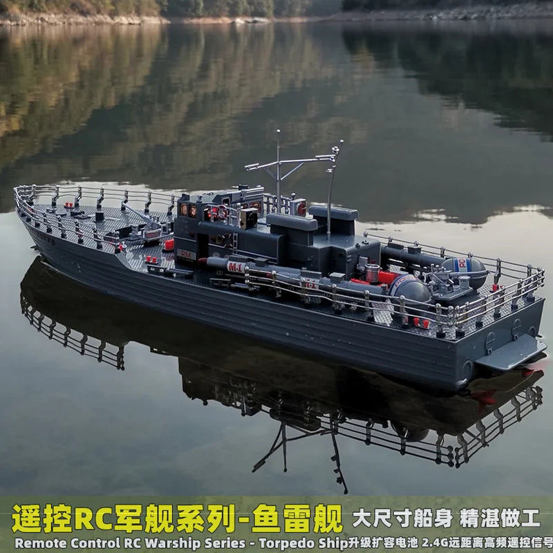Electric Speedboat Military Toy Model Torpedo Ship