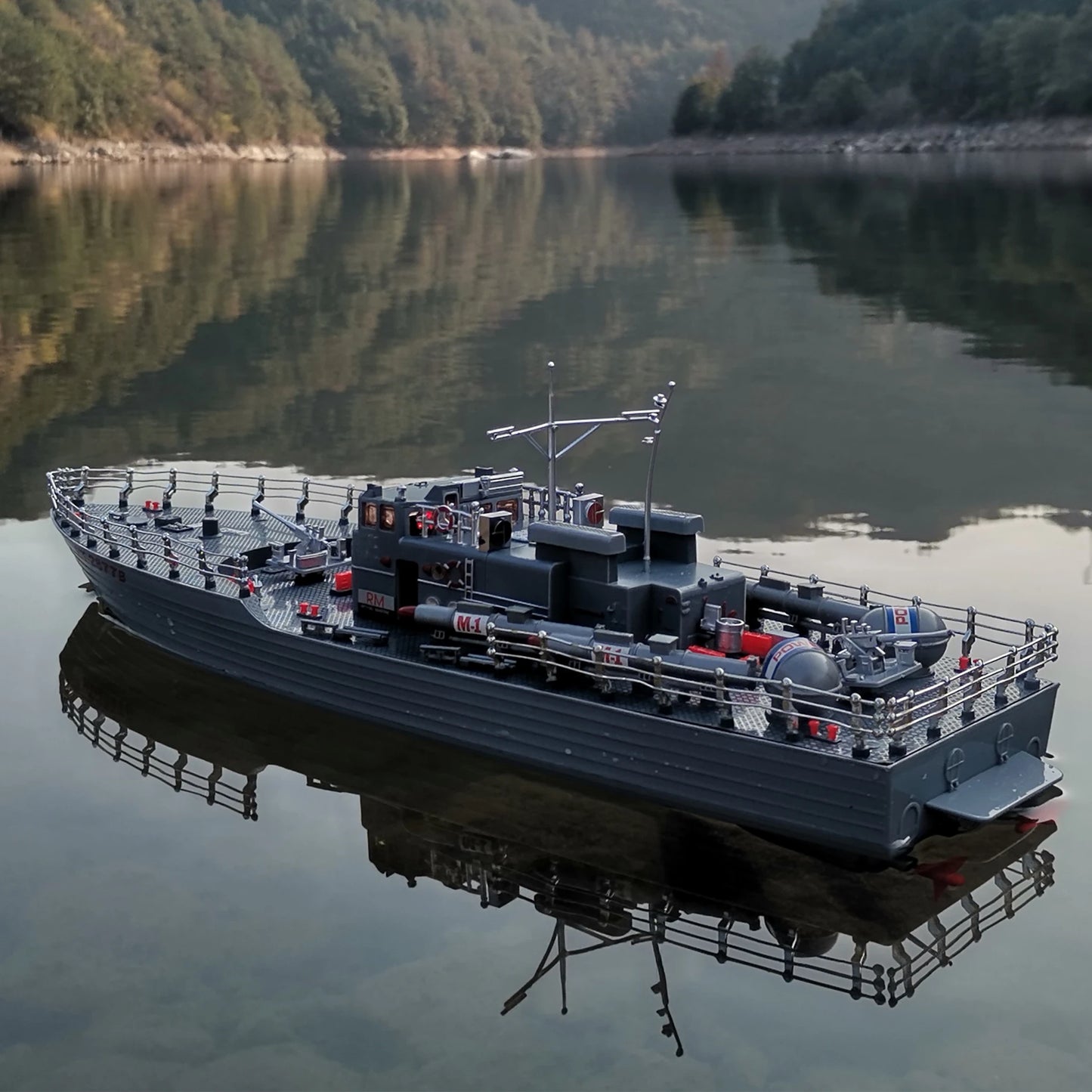 Electric Speedboat Military Toy Model Torpedo Ship