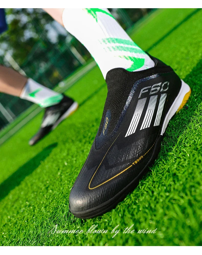 Men Football Boots TF/FG Society Original Indoor Low Cut Professional Soccer Shoes Unisex Football Shoes Ultralight Sport Wear