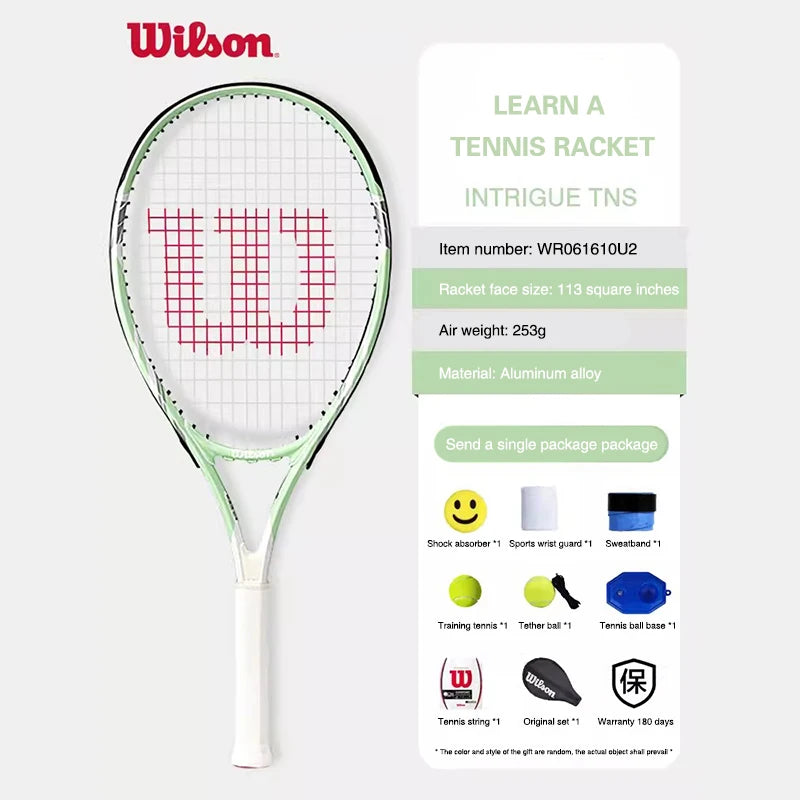 Wilson Professional Adults Beginner Carbon Elastic Tennis Racket