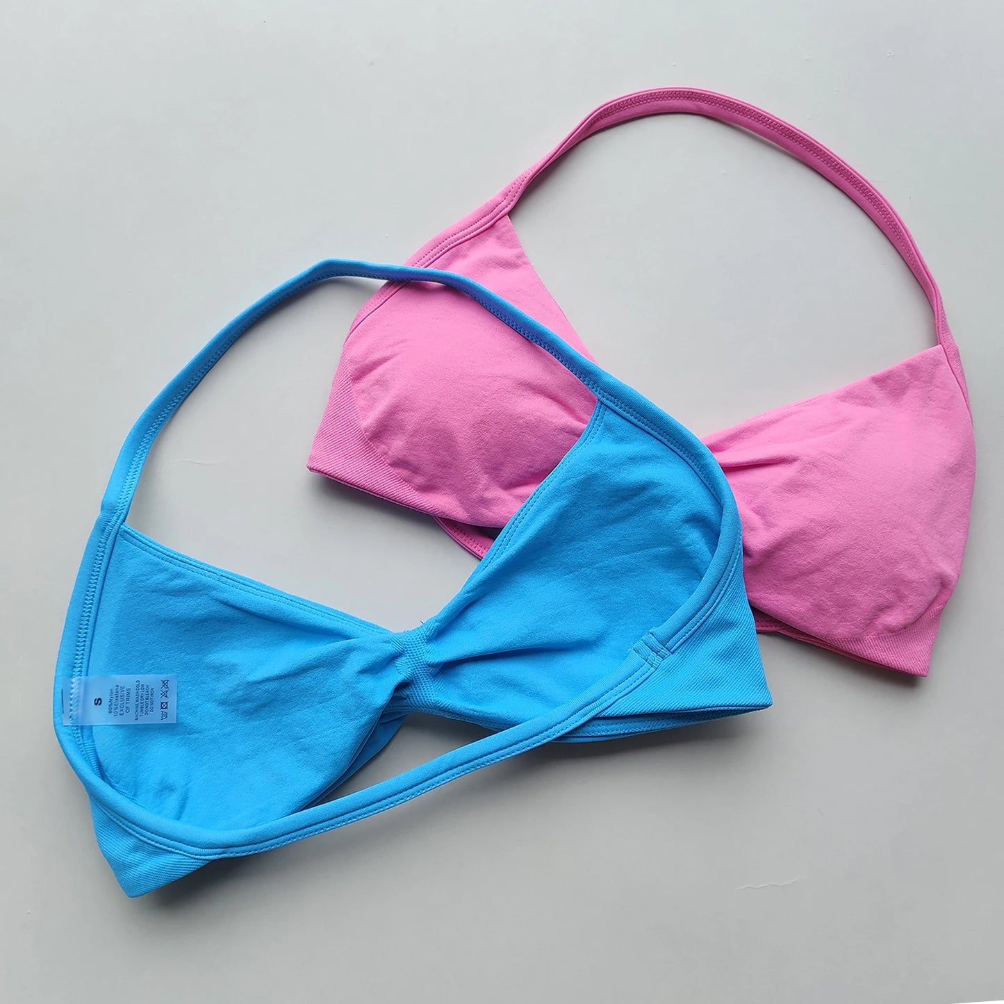 Women Workout Clothing Top Halter Sport Bras