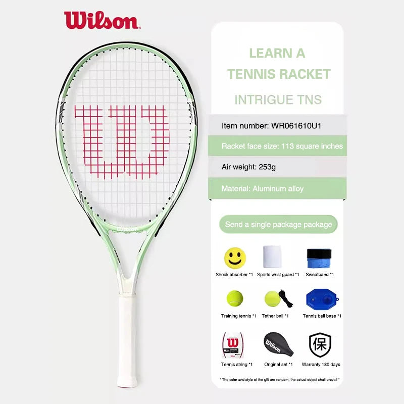 Wilson Professional Adults Beginner Carbon Elastic Tennis Racket