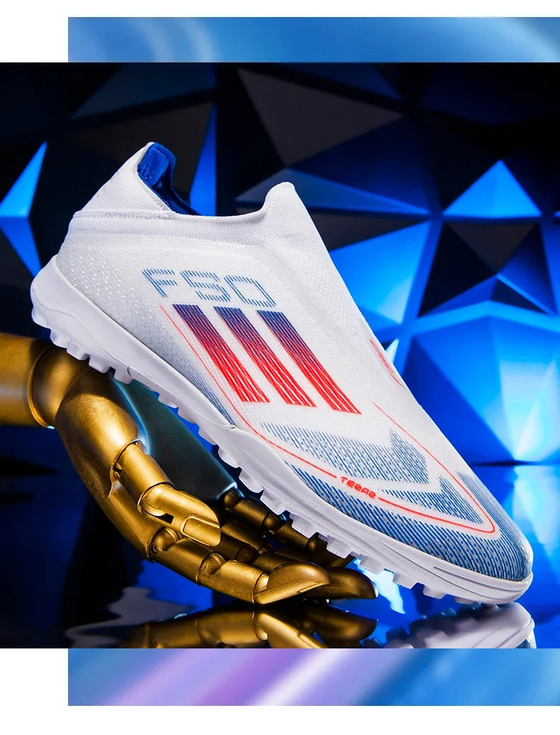Men Football Boots TF/FG Society Original Indoor Low Cut Professional Soccer Shoes Unisex Football Shoes Ultralight Sport Wear