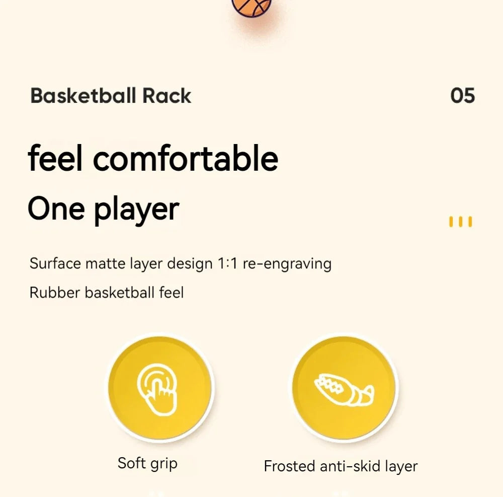 Silent Ball Bounce Squeezable Mute Bouncing Basketball