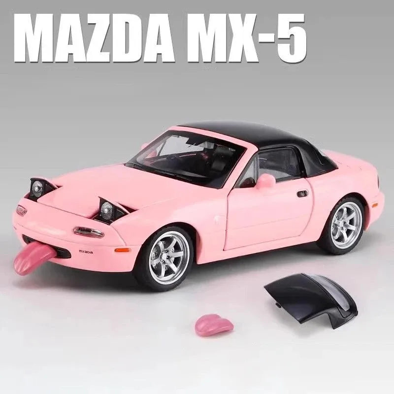 Mazda Miata Diecast Miniature Collection Children's Toy Gift