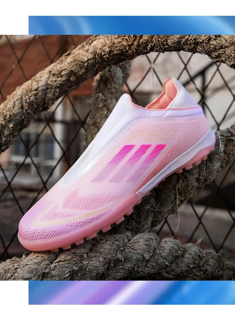 Men Football Boots TF/FG Society Original Indoor Low Cut Professional Soccer Shoes Unisex Football Shoes Ultralight Sport Wear