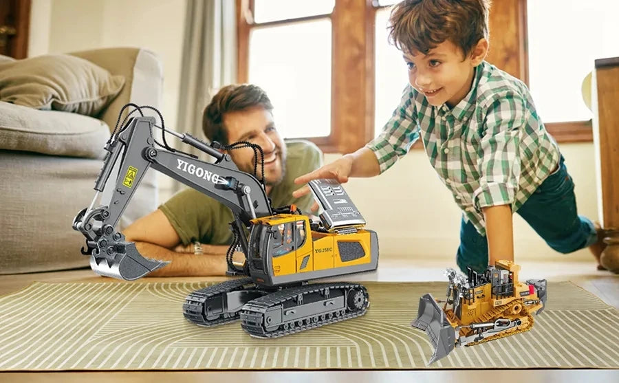 Remote Control Excavator childdren Kids Gifts