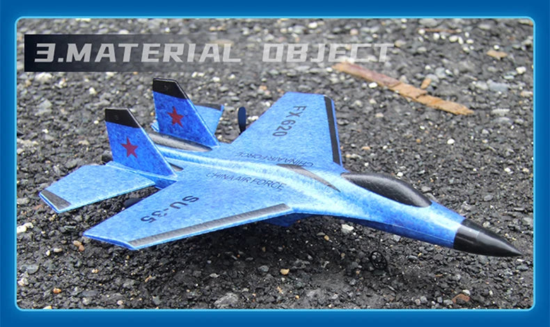 Remote Control Fighter Plane Glider Airplane Boys Toys