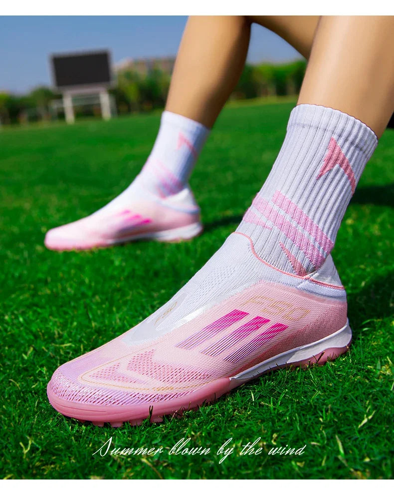 Men Football Boots TF/FG Society Original Indoor Low Cut Professional Soccer Shoes Unisex Football Shoes Ultralight Sport Wear