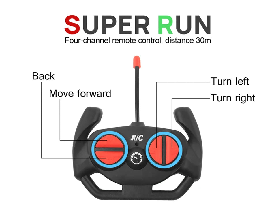 Remote Control Sports Cars Children Boys Girls Toys