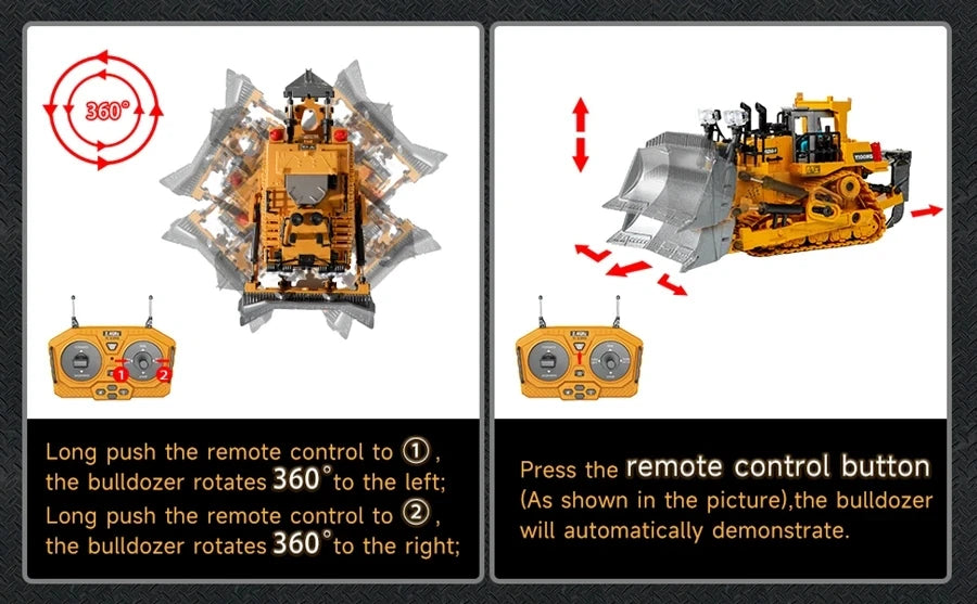 Remote Control Excavator childdren Kids Gifts
