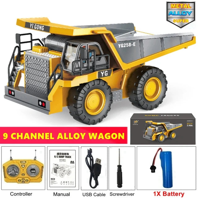 Remote Control Excavator childdren Kids Gifts