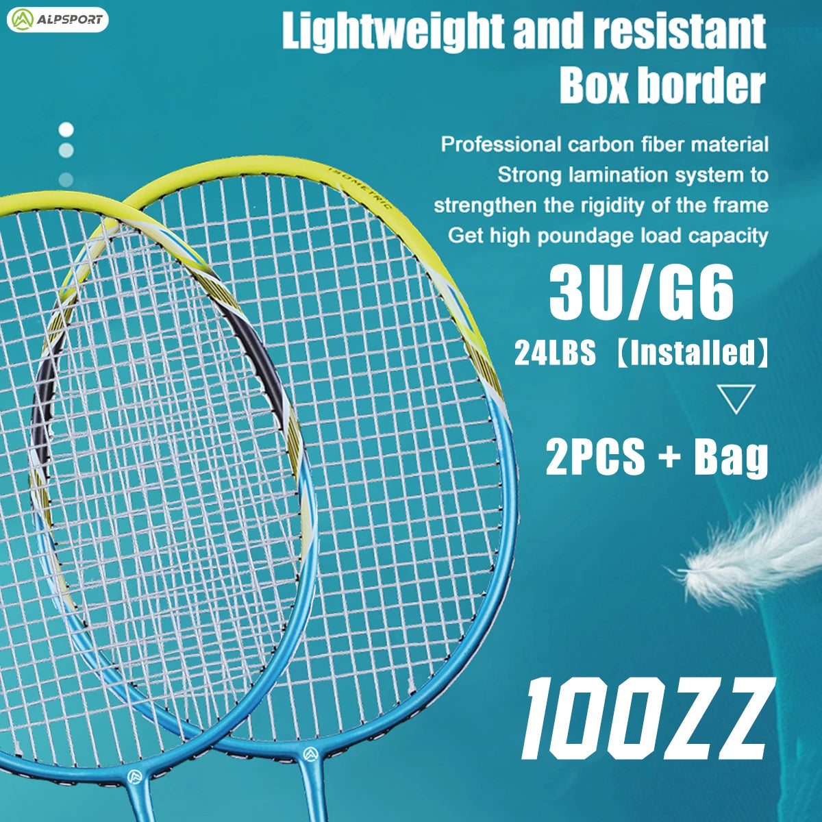 Badminton Training Ball US Approved Racket ALP
