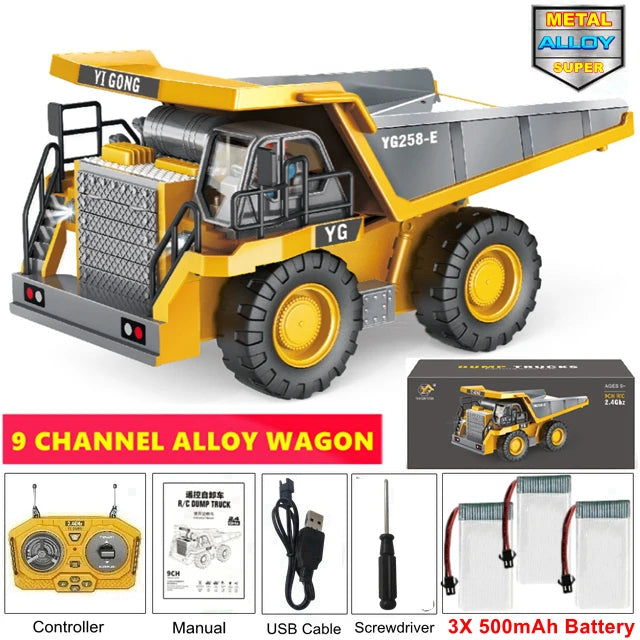 Remote Control Excavator childdren Kids Gifts