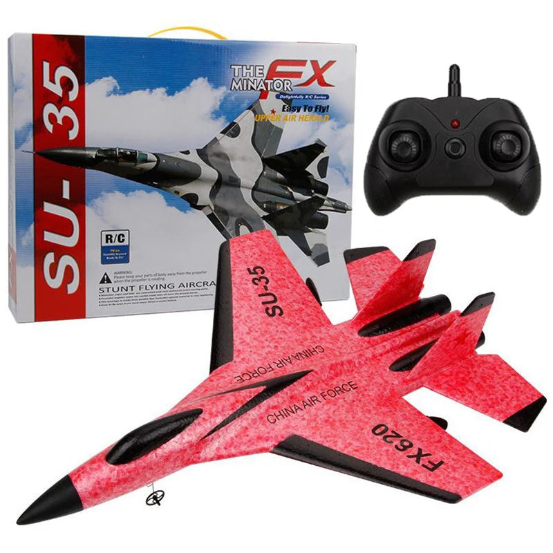 Remote Control Fighter Plane Glider Airplane Boys Toys