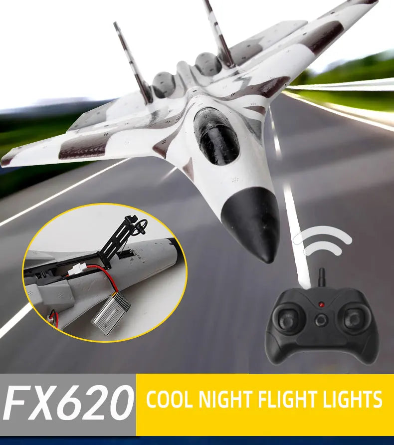 Remote Control Fighter Plane Glider Airplane Boys Toys