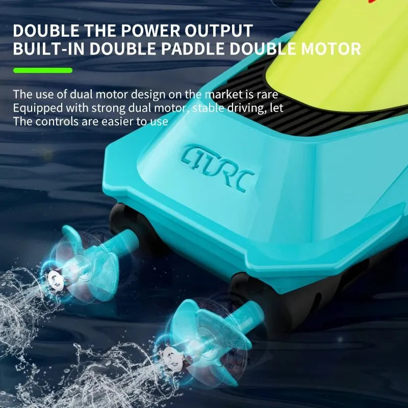 remote Racing Speedboat Summer Water Pool Toy
