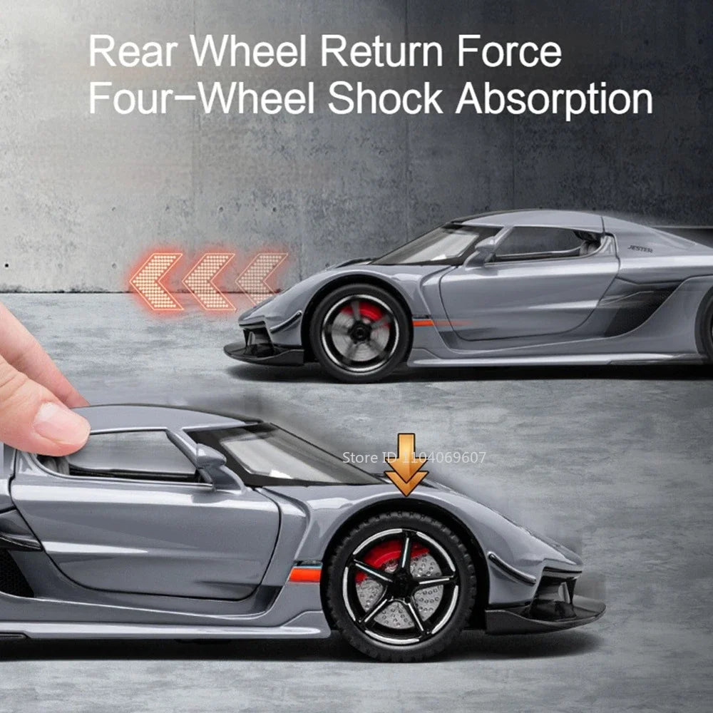 Diecast Light Music Sports Cars Gift Boys