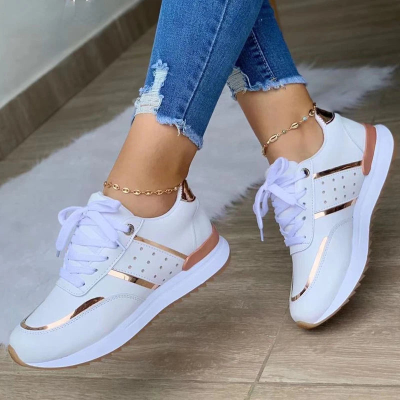 Ladies Outdoor Running Vulcanized Shoes