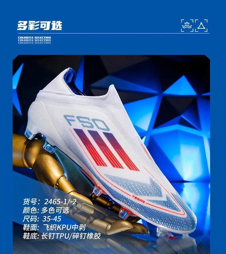 Men Football Boots TF/FG Society Original Indoor Low Cut Professional Soccer Shoes Unisex Football Shoes Ultralight Sport Wear