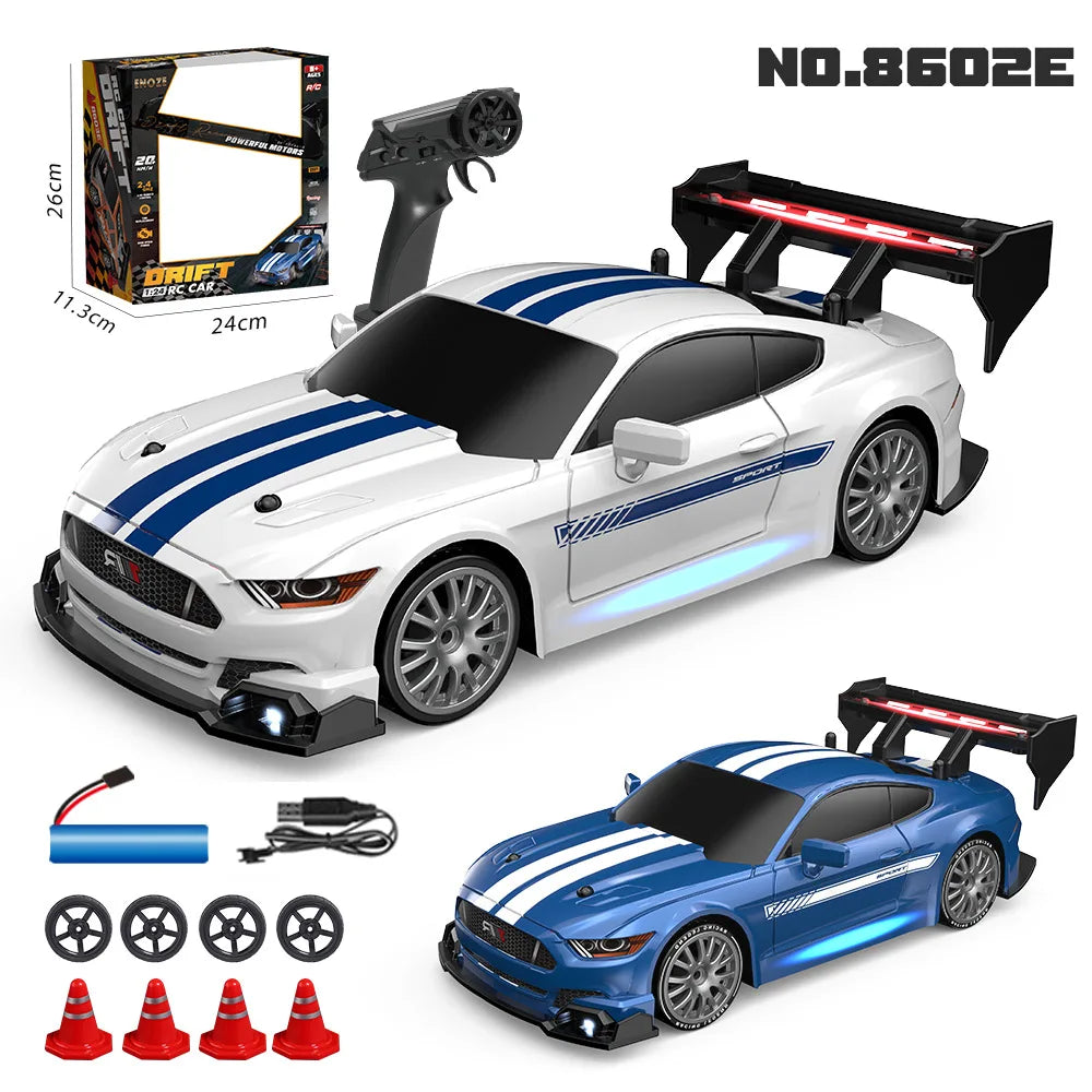 Mustang Remote Control Racing Car Replaceable Tire