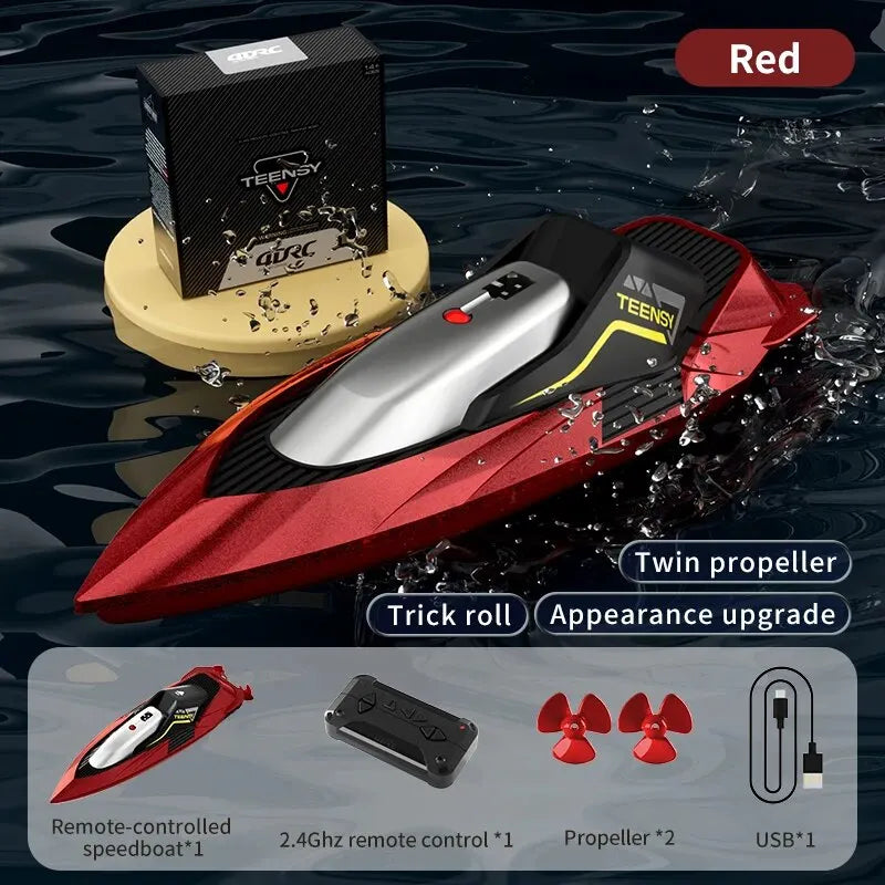 remote Racing Speedboat Summer Water Pool Toy