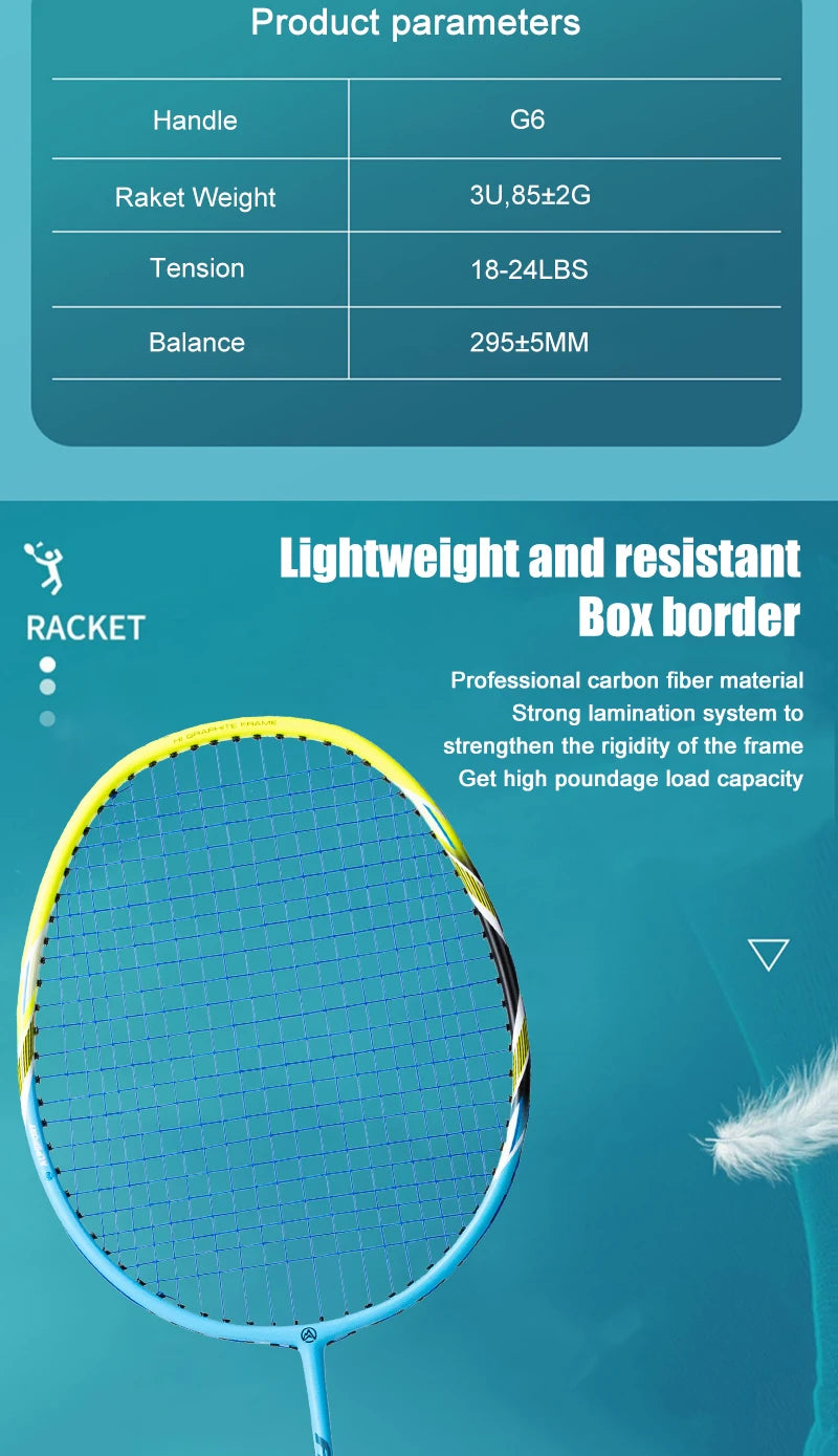 Badminton Training Ball US Approved Racket ALP