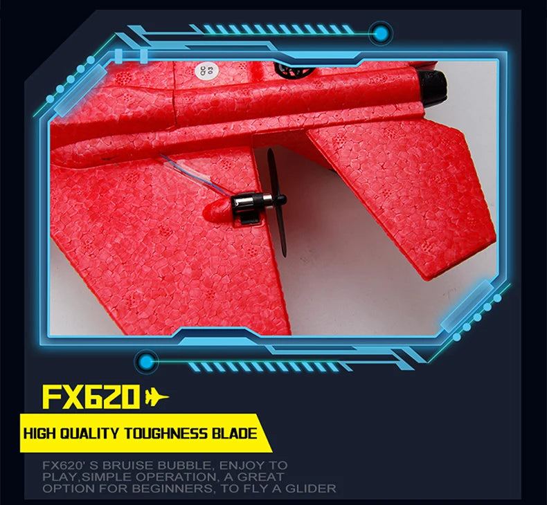 Remote Control Fighter Plane Glider Airplane Boys Toys